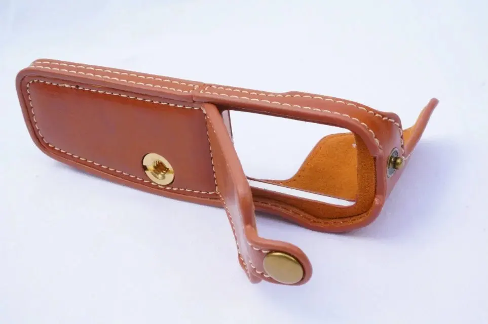 Модный новый жесткий Половина корпуса камеры набор нижний Чехол для Olympus PEN-F penf PU