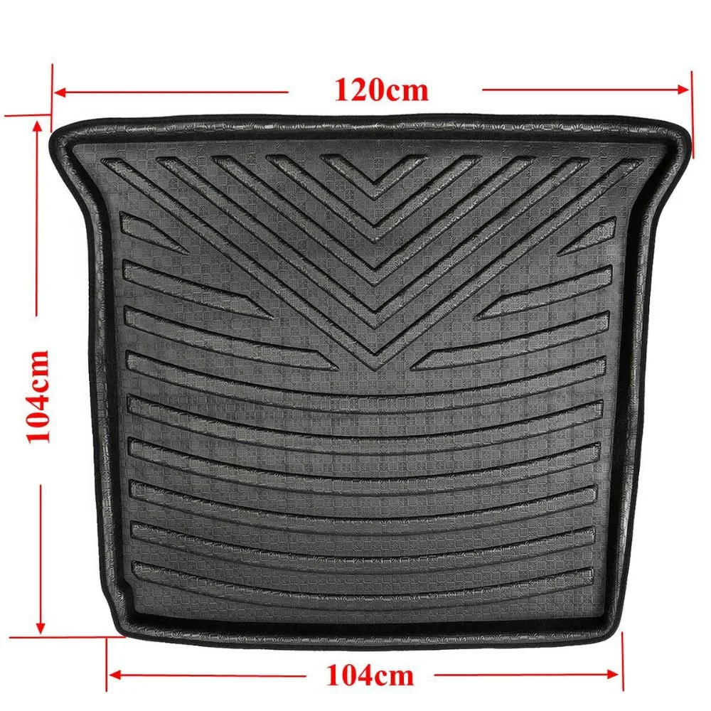 Car Back Rear Trunk Mat Cargo Boot Protector Fit For Dodge Journey 2009-2018 Fiat Freemont 5&amp7 Seat Models Black |