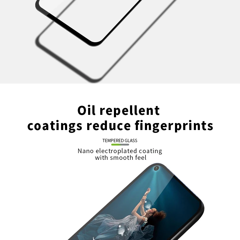 Закаленное стекло MOFi для HUAWEI Honor 20, защитная пленка на весь экран, закаленное стекло