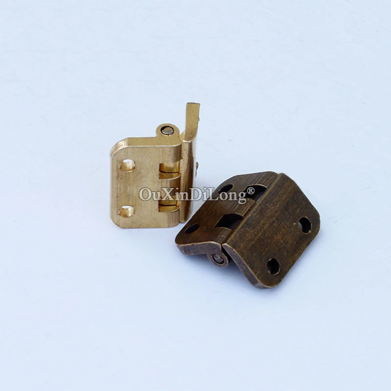 Ретро Винтаж 500 шт./лот мини ящики для шкафа петли деревянная мебель Ювелирная