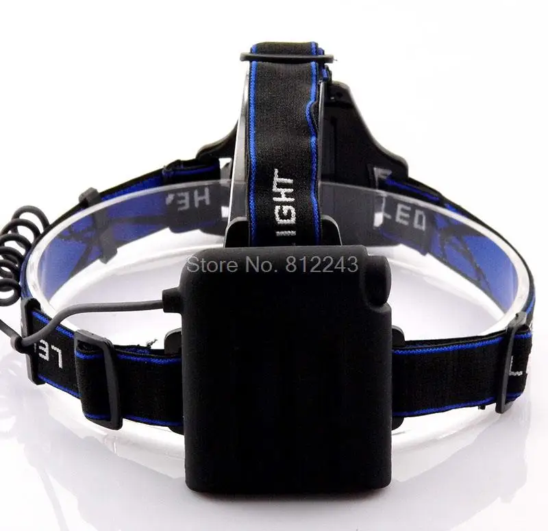 Новый головсветильник фонарь с аккумулятором AA перезаряжаемый Передний