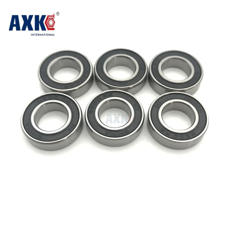 Axk 6800 2rs подшипник Abec 1 (10 шт.) 10x19x5 мм Метрическая тонкая секция Подшипники 61800 Rs