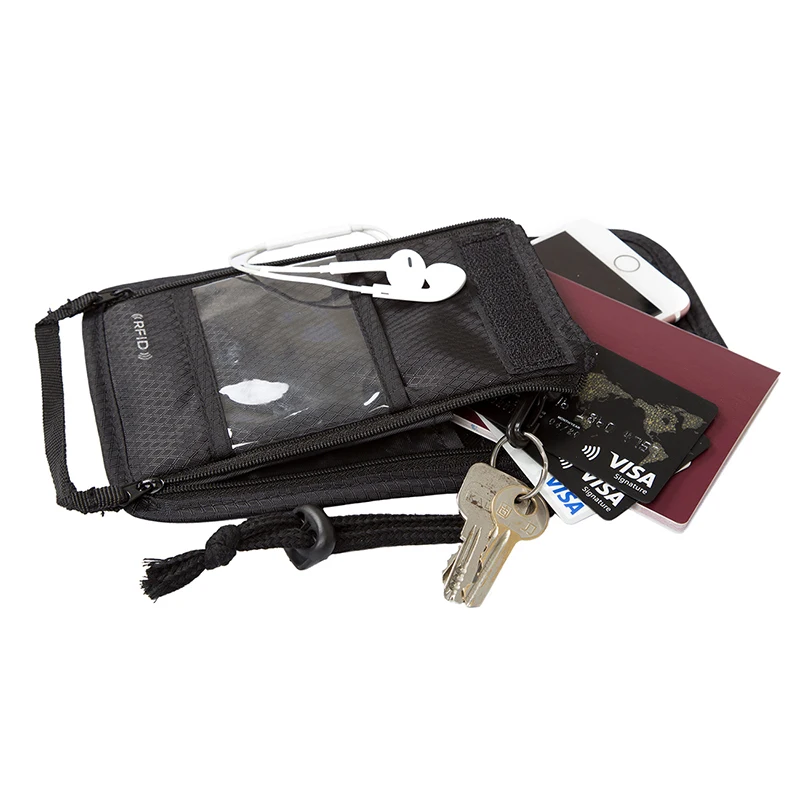 BAGSMART RFID паспорт удостоверение и держатель для банковских карт дорожная