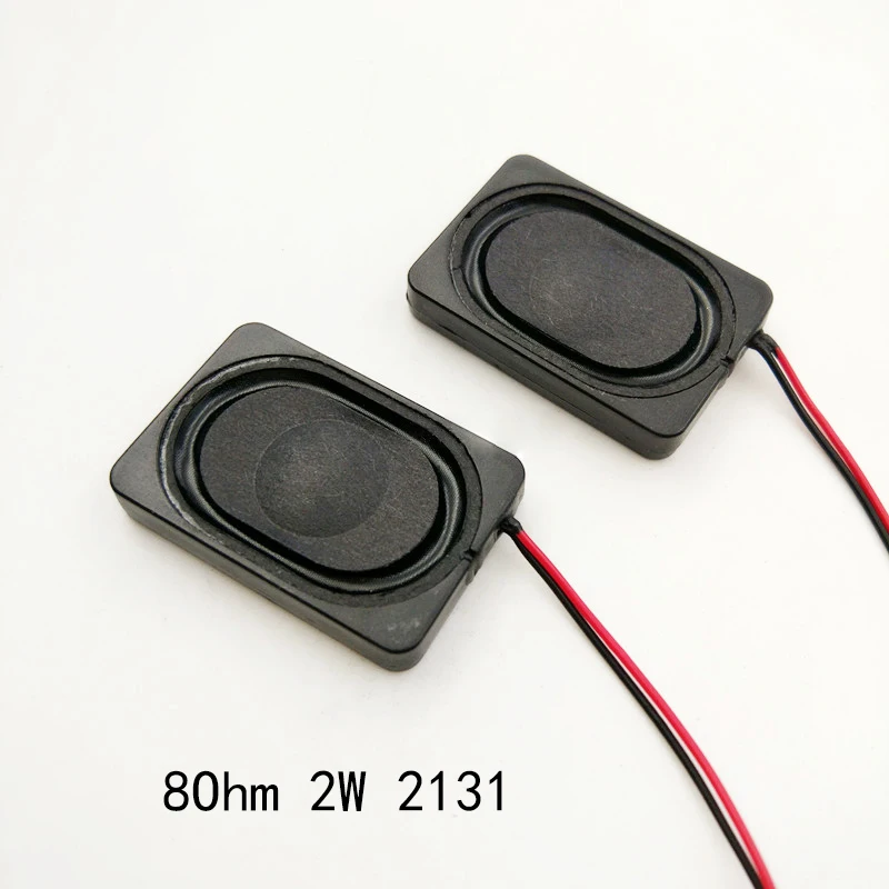 8Ohm 2w 2131 speaker 31x21x5.5mm 2 шт./лот|Акустические компоненты| |