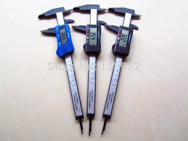 Цифровой штангенциркуль Электронный микрометр из углеродного волокна 150 мм/6