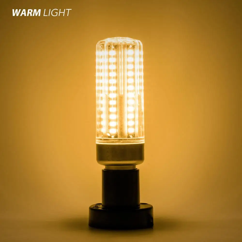 Warm White Светодиодная лампа «Кукуруза» E27 5736 Led E14 Кукуруза лампы 220 AC85~ 265 V умная ИС(интеграционная схема) Алюминий 110 v Светодиодный светильник 5 Вт, 7 Вт, 9 Вт, 12 Вт, 15 Вт, 20 Вт, 25 Вт умный дом Bombillas - Испускаемый цвет: Warm White
