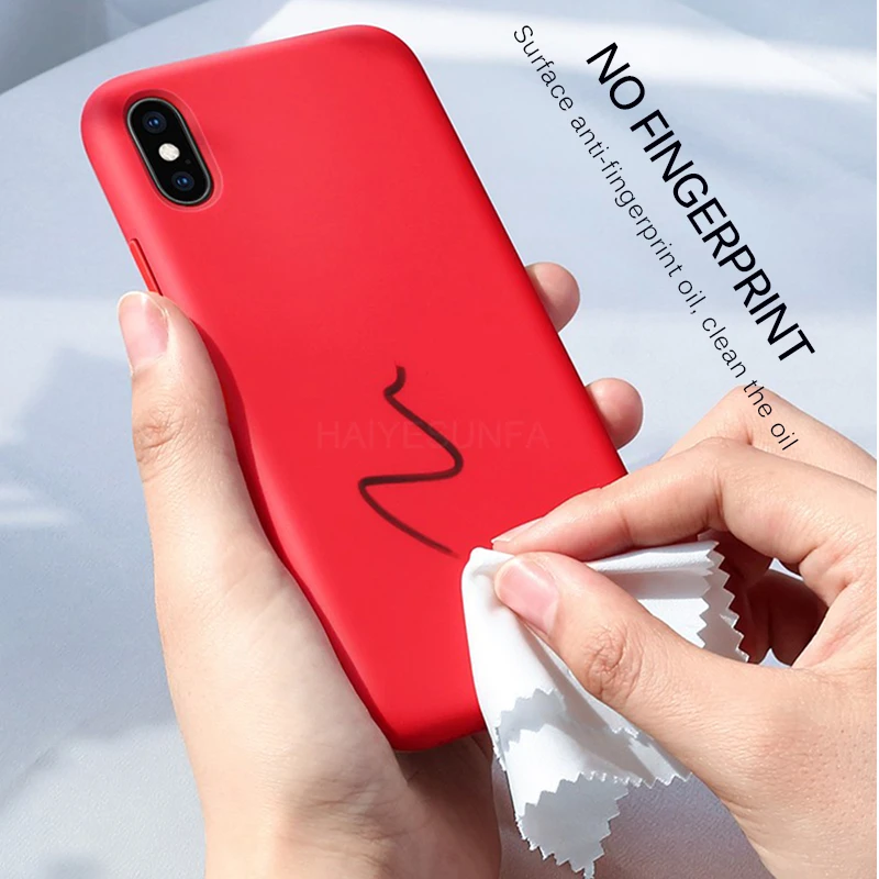 Роскошный жидкий силиконовый чехол-бампер для IPhone 8 6 6S 7 Plus мягкая задняя крышка