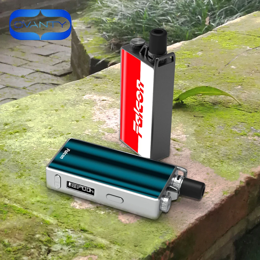Оригинальный набор OVANTY Falcon Pod 950 mAh 1 8 ml 1.1ohm керамический E cig с катушкой 0 69 дюйма OLED