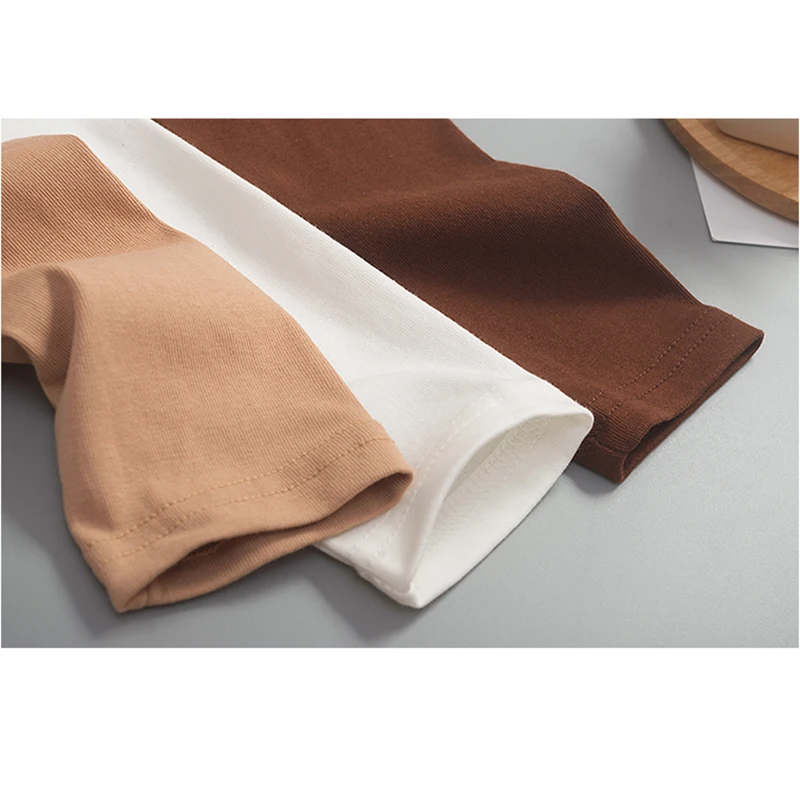 Женская водолазка Soperwillton однотонная облегающая футболка с длинными рукавами