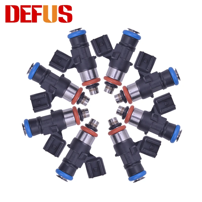 

DEFUS Bico 8PCS 440cc/min 0280158051 Fuel Injector High Impedance For Chevrolet Corvette Camaro SS 06-13 LS7 Pontiac G8 LS2 EV6
