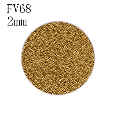 FV68 2mm gold 1 кг съедобный торт разбрызгивает инструменты украшения 2 мм сахар жемчуг посыпать Nonpareils мерцающий торт парсти жаропрочная посуда для фондан инструмент z20 - Цвет: FV68 2mm gold