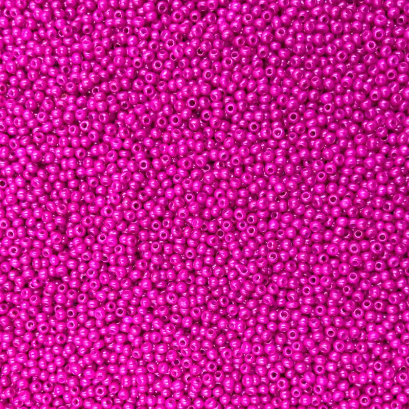 Fushia Распродажа 1000 шт бусины Свободные Круглые бусины для изготовления ювелирных изделий модные креативные красочные DIY бусины аксессуары - Цвет: Fushia
