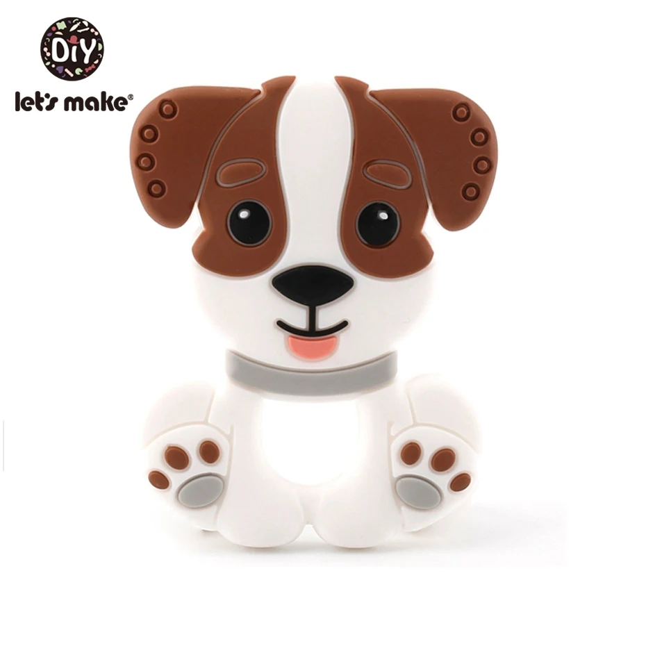 deer brown Детские игрушки, силиконовая подвеска в виде кролика, 1 шт., силиконовый милый кролик, сделай сам, детские ювелирные изделия, сделай сам, ручная работа, силиконовые детские грызунки-погремушки - Цвет: deer brown