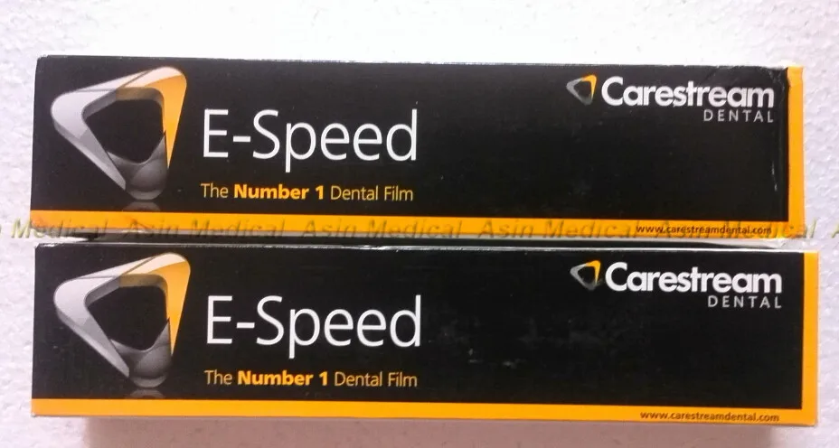 

Dental Kodak Intraoral E-Speed 150 X-ray Films Carestream Adult Size E-Speed