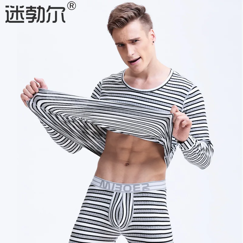 1 комплект зимнее мужское теплое термобелье мужские кальсоны сексуальные модные