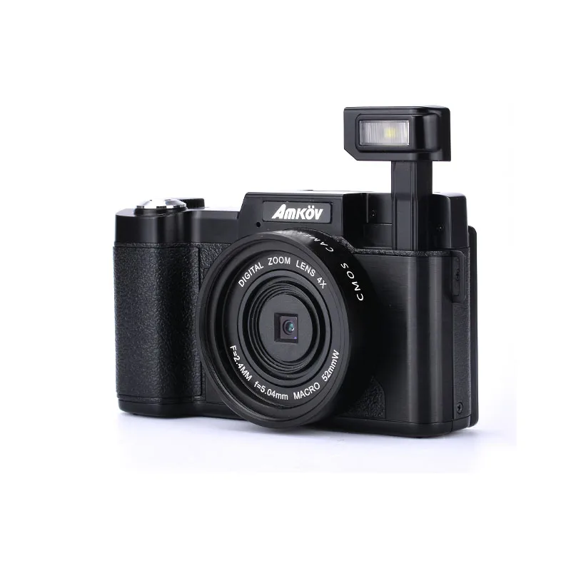 Новый 24MP HD Half профессиональных DSLR Цифровые камеры видеокамера с 0.45X супер Широкий