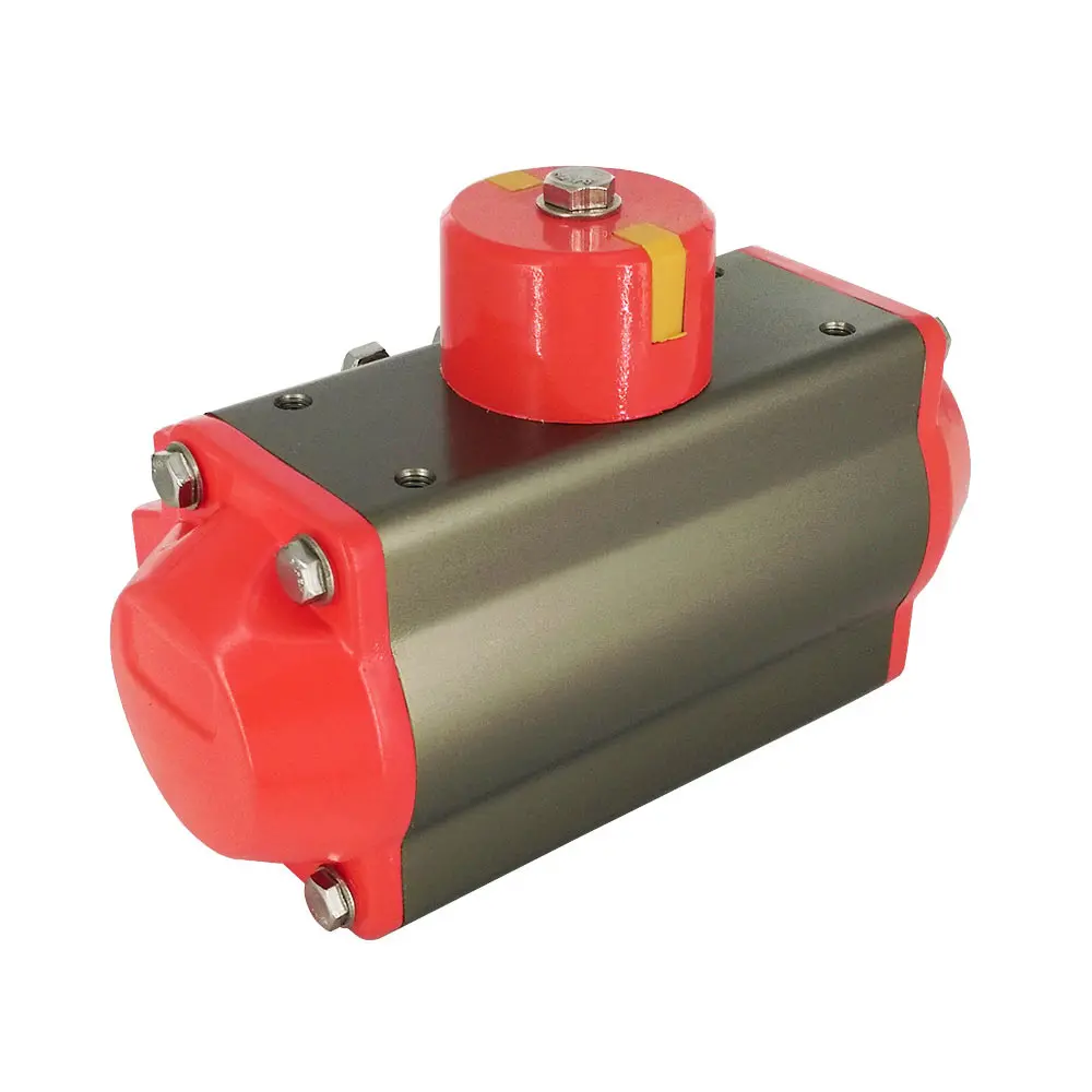 Double acting aluminum material pneumatic rotary actuator for ball valve butterfly AT-100D | Обустройство дома