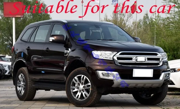Для Ford Everest 2016 2017 2018 автомобильные аксессуары нержавеющая сталь дверь окно