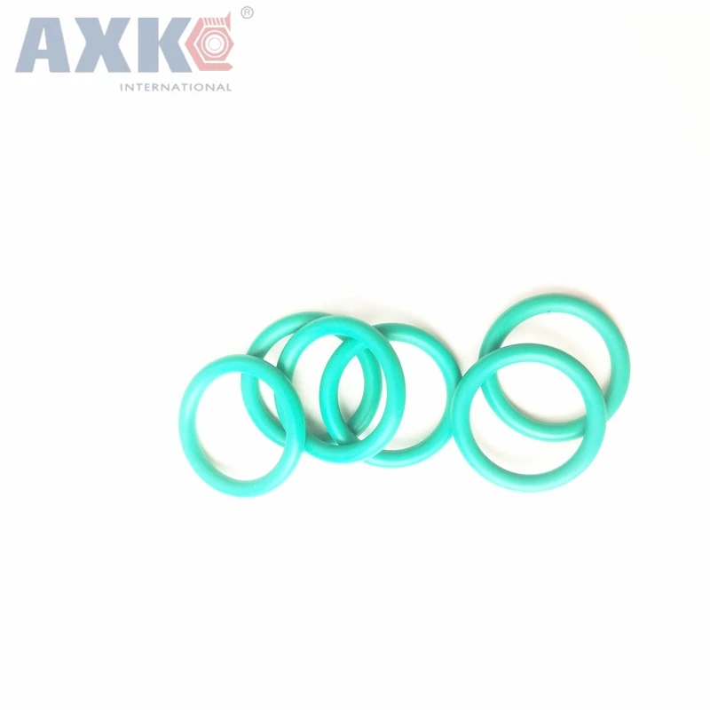 AXK 50 шт 9 5 мм * 2 Viton уплотнительное кольцо dichtung зеленая Прокладка части мотоцикла/FKM потребительский