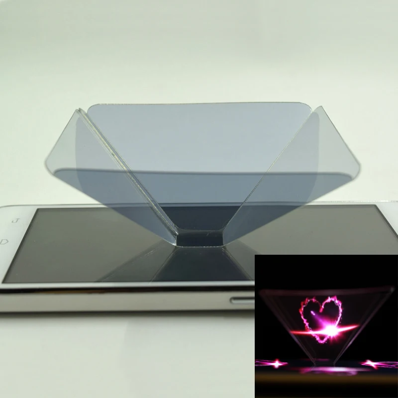 Голограмма 3D голографическая рамка пирамида смартфон 3d дисплей голографический
