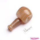 Бусины Из кофейного камня, 12 мм, тибетский гуру, 1 набор, w3739