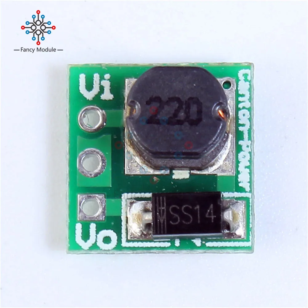 5 шт./лот DC 1 8 V 2 3В 3 7 To 5V Step Up Питание Напряжение повышающий преобразователь