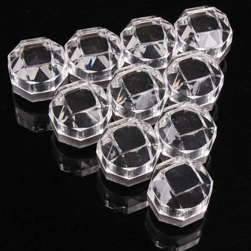 Акриловая шкатулка для хранения ювелирных изделий прозрачный органайзер