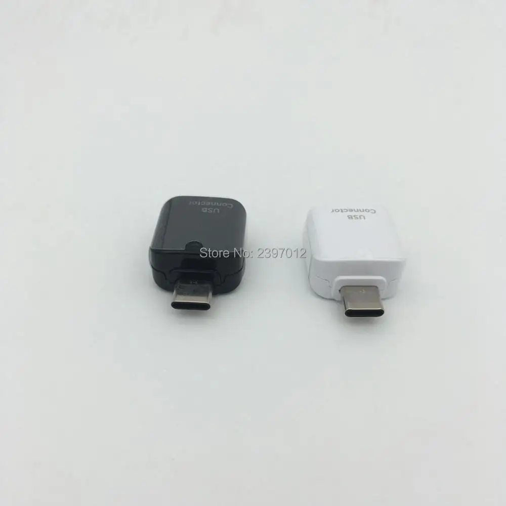 SZAICHGSI оптовая продажа 100 шт./лот USB коннектор OTG адаптер в Type c Silver Stecker повторное