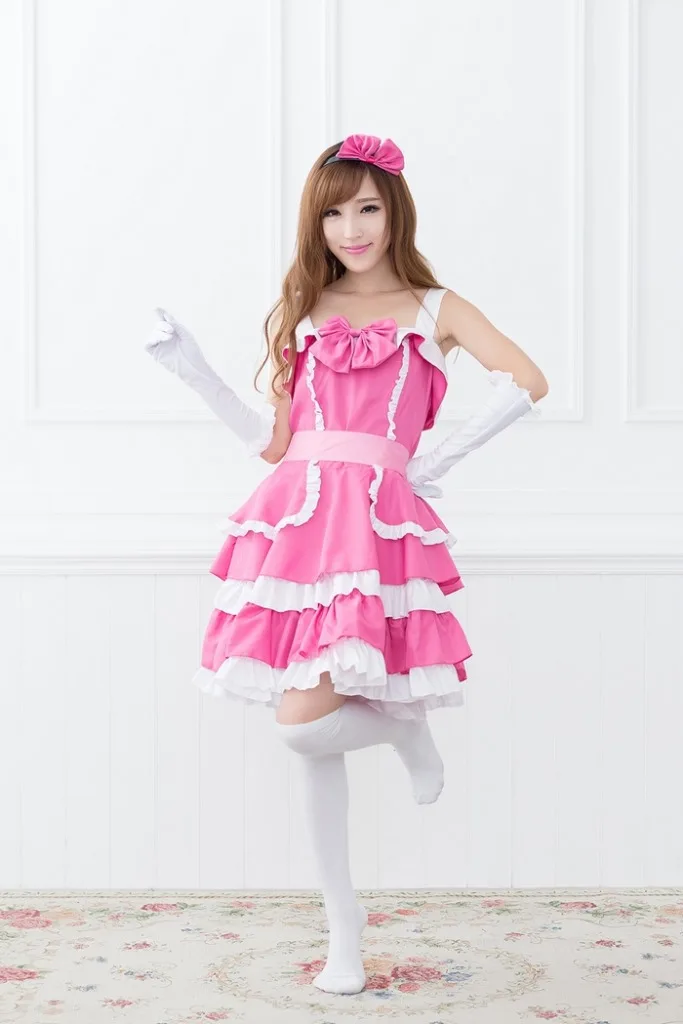 Новинка красивое аниме платье принцессы в стиле &quotЛолита&quot привлекательная