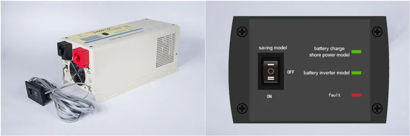 Низкочастотная Синусоидальная волна постоянного тока 6000 Вт постоянный ток 24 В/48