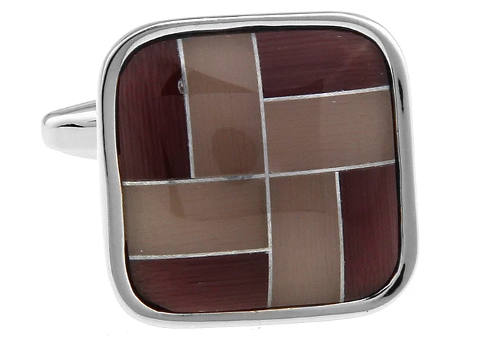 Мужские Запонки с цветными круглыми ногтями 7 звезд 162018 | Украшения и аксессуары