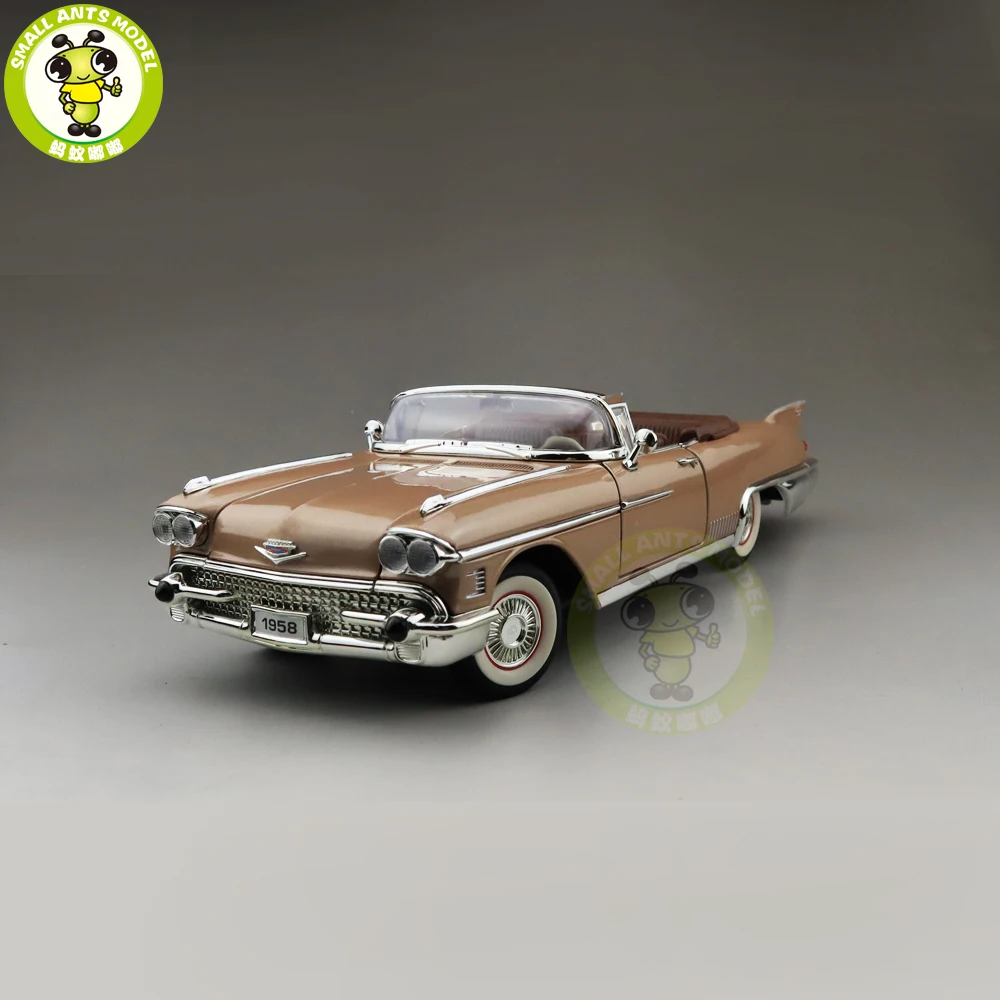1/18 1958 ELDORADO Биарриц дорожная подпись литая модель автомобиля грузовик игрушки