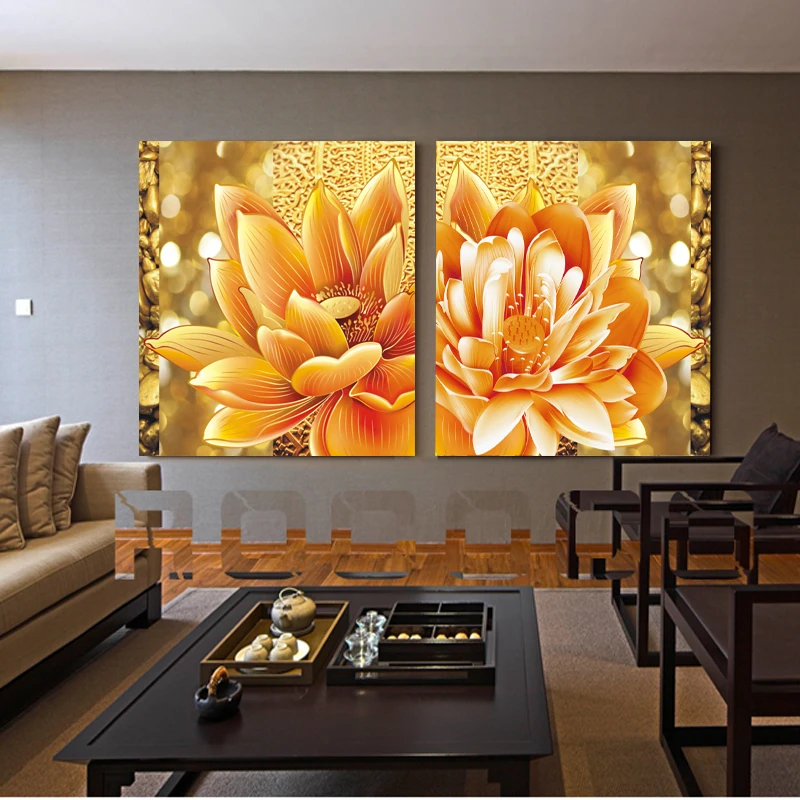 Картина без рамки холст комбинация спрей картина домашнее украшение картины на