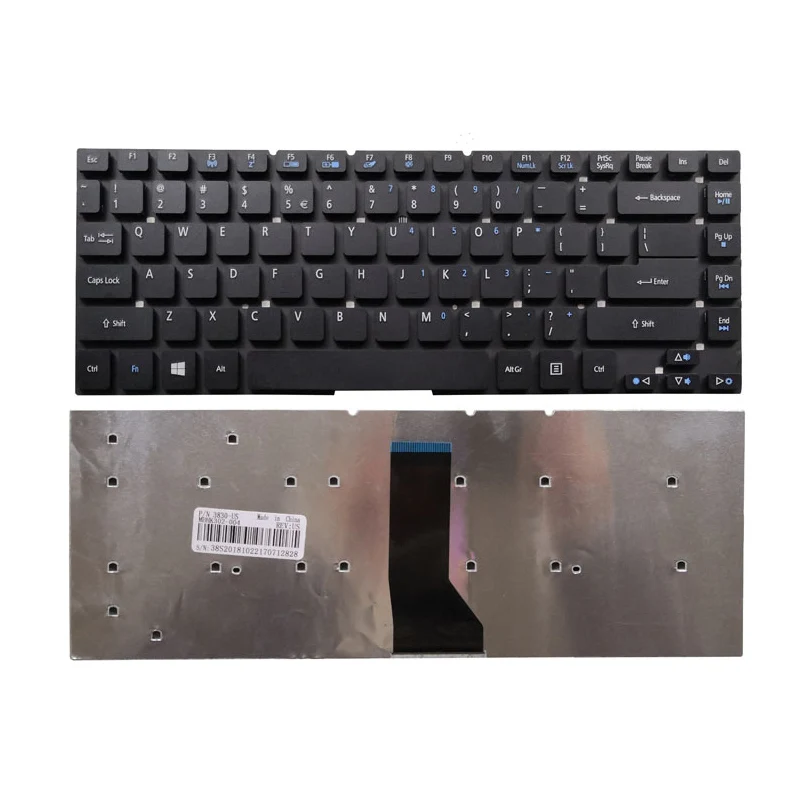 Клавиатура для ноутбука ACER 4755G 4830T 3830 NV47H 4755 MS2317 3830T новый бренд США черный