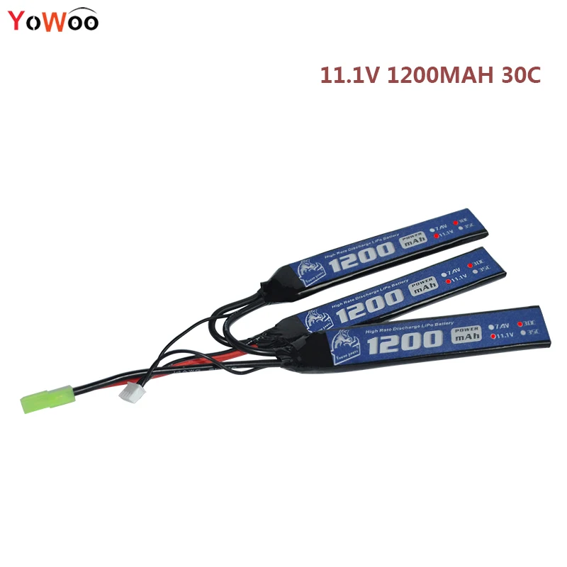 Высокая скорость разрядки Lipo 2S 3S батарея страйкбольного пистолета модель 7 4 В 11 1