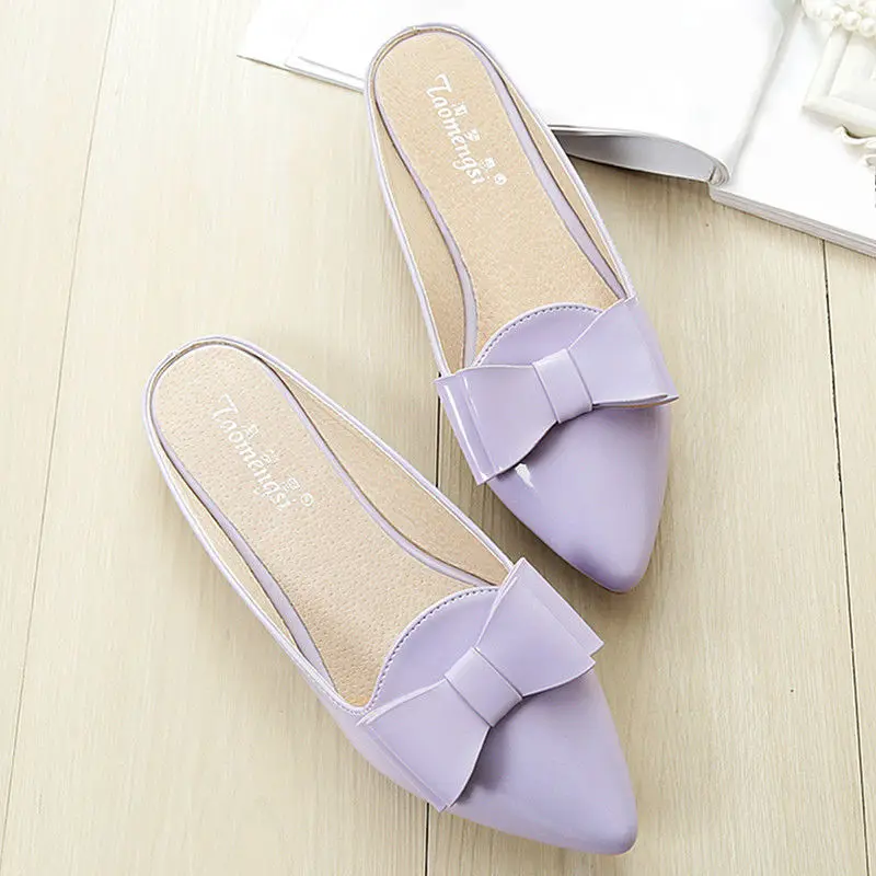 Модные женские шлепанцы повседневная Летняя обувь на плоской подошве уличные с