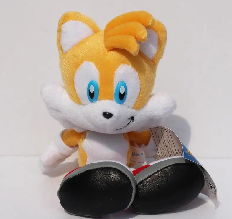 Sonic плюшевые куклы Ta эрси нг sonic игрушки для детей 22 см хлопок игрушка Дети |