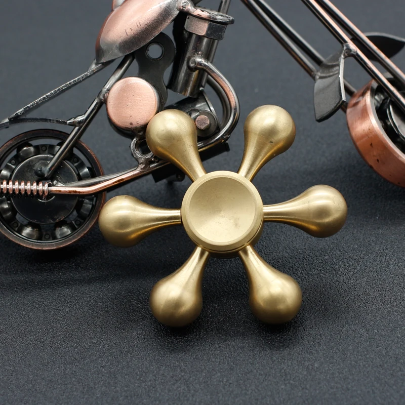 Колесо обозрения рука Spinner Непоседа игрушки латунь EDC сенсорными фокус счетчик