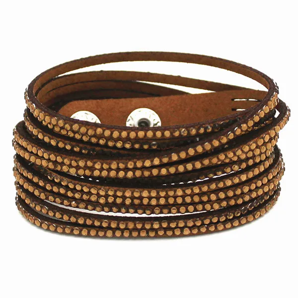 Горячая продажа в Европе и США Модный женский кожаный браслет с браслеты со