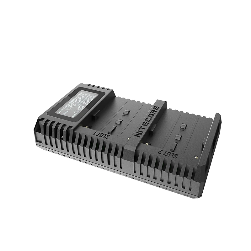 100% оригинал Nitecore USN3 Pro Dual Slot USB QC зарядное устройство для Sony NP FM500H F550 F970 F770 NPF750