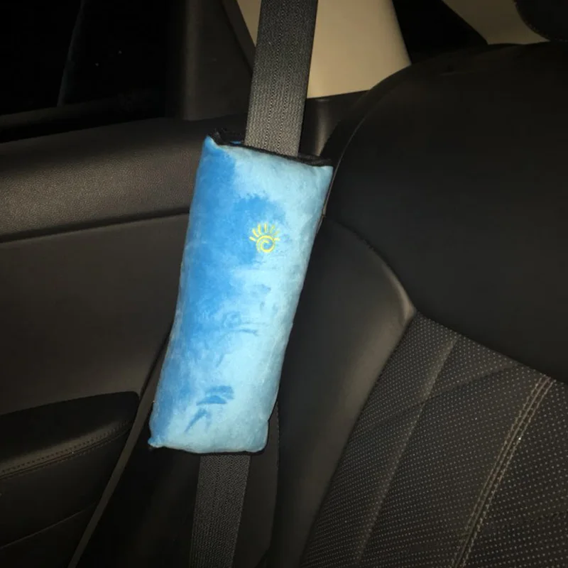 Новые Детские Авто ремней безопасности проводка плеча площадку крышка защиты