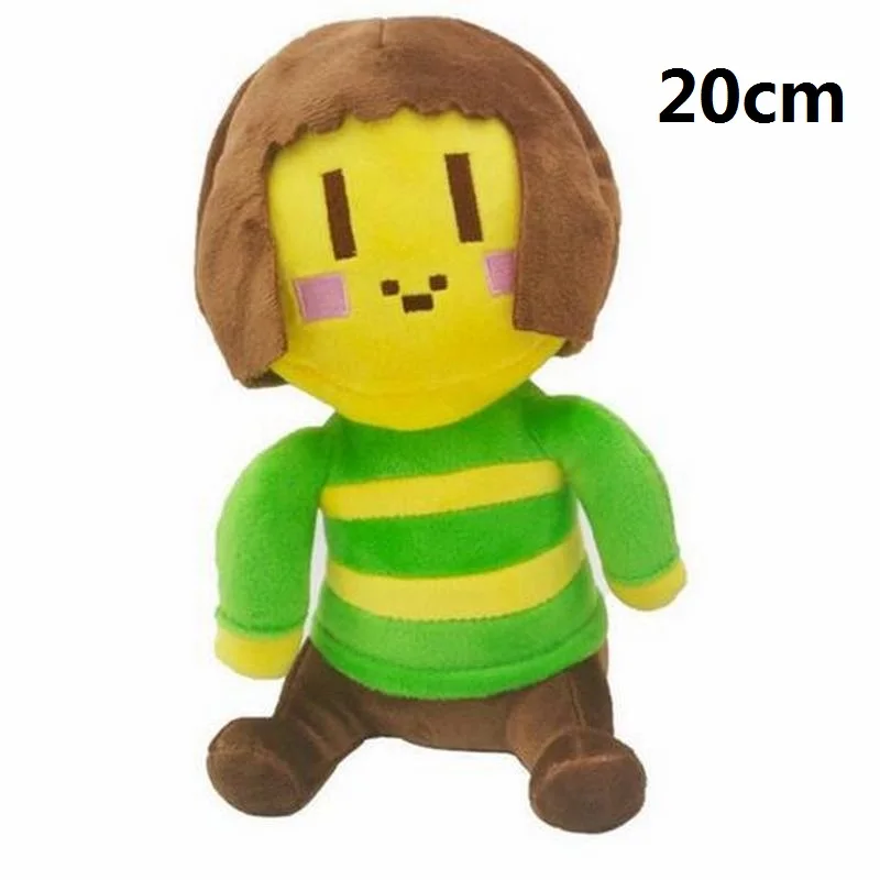 Chara Tatalia Sans Папирус из андертейл Asriel Toriel Temmie Undyne Мягкая кукла плюшевые куклы игрушки для детей рождественские подарки - Цвет: Chara