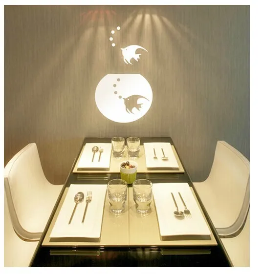 Зеркальная Наклейка в виде рыбы фотоэлемента 3 D Хрустальная зеркальная