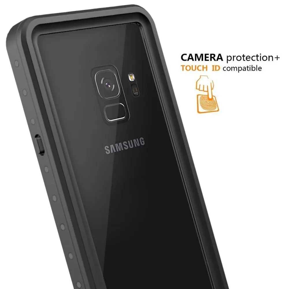 Новинка водонепроницаемый чехол для Galaxy S9 защита IP68 от ударов грязи снега с Touch ID