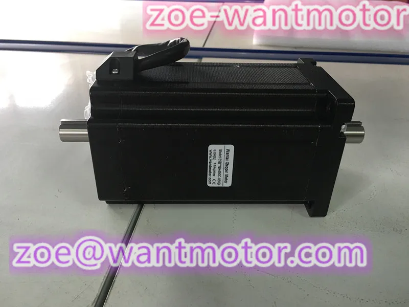Новый двигатель! 1 шт. шаговый двигатель Nema 34 Wantai 85BYGH450C-060B с двумя валами 151