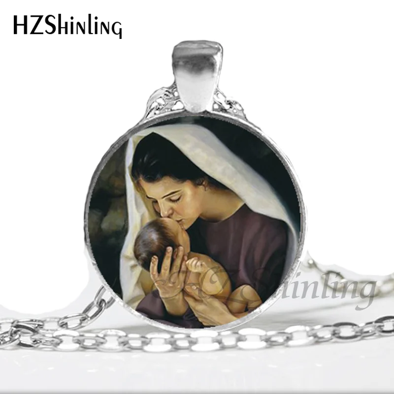 Женское ожерелье с подвеской в виде Богородицы|mother fashion|necklace vintagefashion jewelry |