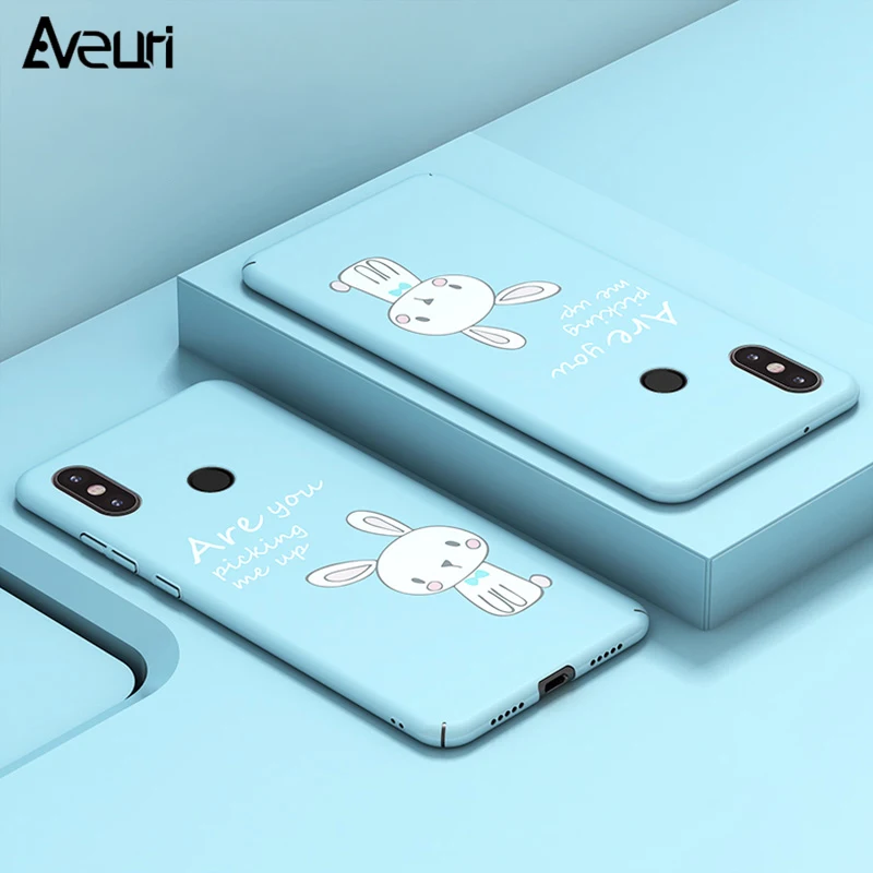 Тонкий симпатичный чехол из поликарбоната с рисунком для телефона Xiaomi Mi 9 SE 8 A2 Lite