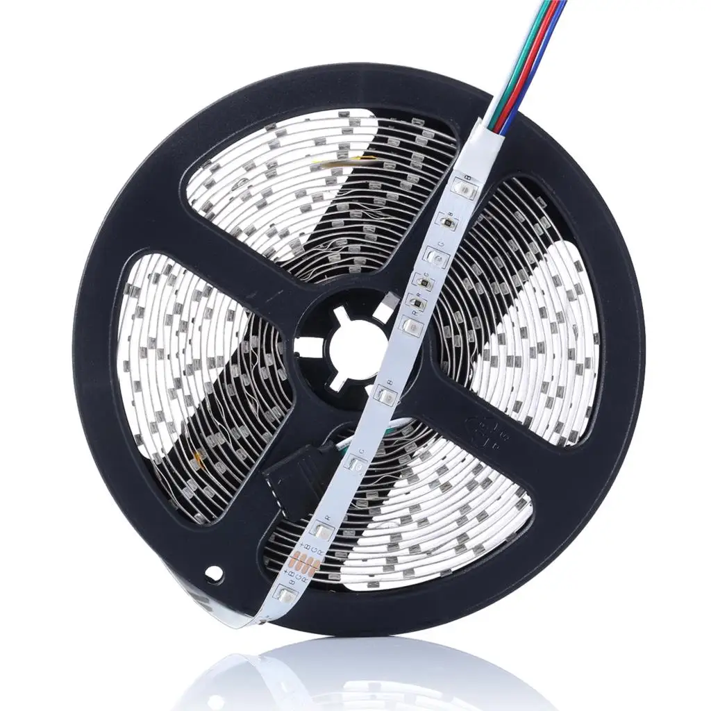 Светодиодная лента Goodland RGB 2835 SMD 5 м 300 светодиодов гибкая световая ИК-пульт