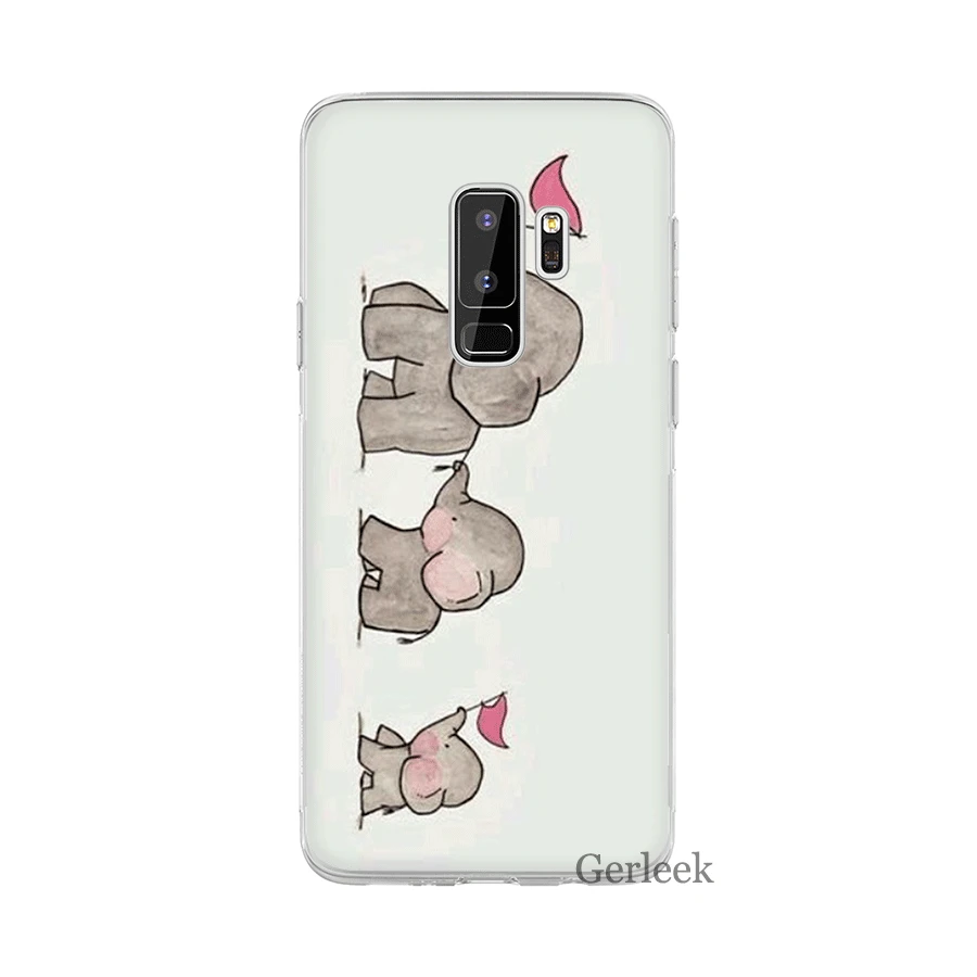 Desxz Elephant3 чехол для samsung Galaxy S3 S4 S5 S6 S7 край S8 S9 S10 плюс S10e|Чехлы-накладки| |
