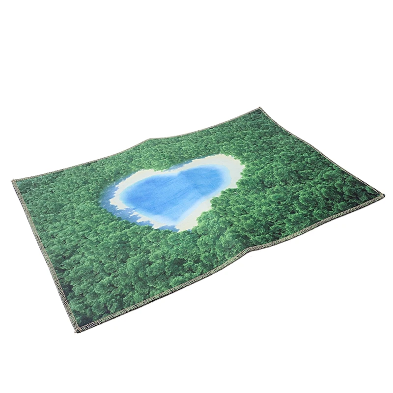 Коврик для входной двери забавные резиновые 3d ловушки ковер с принтом дверей